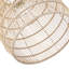 30cm H Bell Pendant Shade ( Screw On ) in Brown