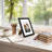 Minimalist Black Picture Frames with White Mat, Wall Mount Design