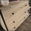 Commode, finition brune