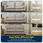 Serta Palisades 61" Straight Arm Sofa with Easy Care Fabric, Plush Pillow Back and Pocket Coil Seat Cushions-90661684