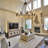 10-Matte black white adjustable round iron pendant light