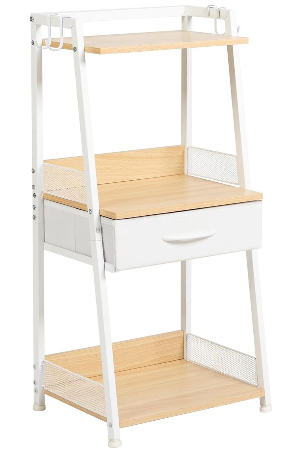 17 Stories 3Tier Bathroom Ladder Shelf, Bathroom Organizers And