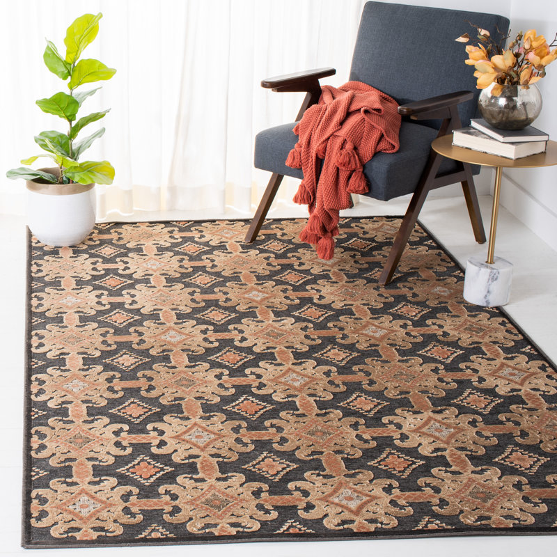 Tapis Heie anthracite doux