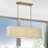 Summit Antique Gold Leaf Large Linear Chandelier-1133784732