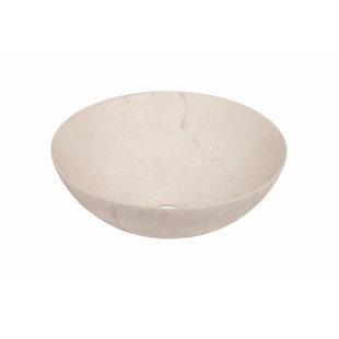RITA & LOLA Home 400mm L x 400mm W Porcelain Circular Sink