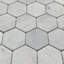 11" x 12" Marble Honeycomb Mosaic Wall & Floor Tile