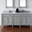 Brittany 72'' W Double Bathroom Vanity Base-1783644751