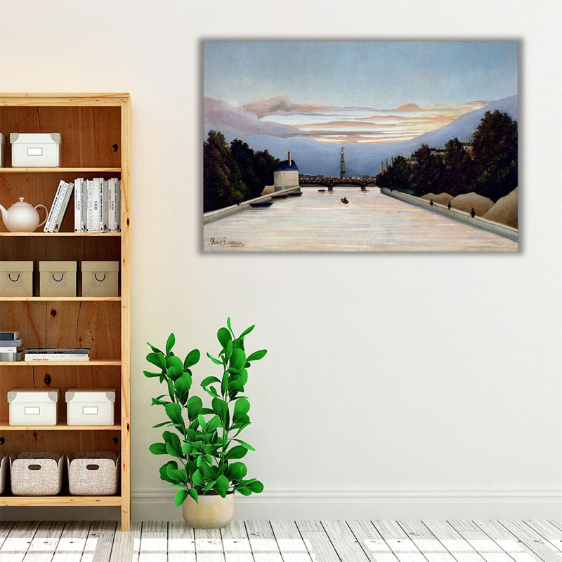 The Eiffel Tower, 1898 - Canvas Print Wall Art, 40" H x 60" W