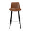 Hype Upholstered Counter Stool with Metal Frame-25294485-25294492