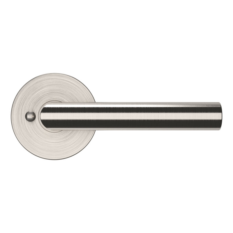 Privacy (Bed & Bath) Door Lever, Satin Nickel
