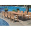 Minnesota Outdoor 11 - Piece Teak Dining Set-1693117655-1693117677