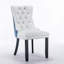 Chaise rembourrée en polyuréthane et velours-232385329