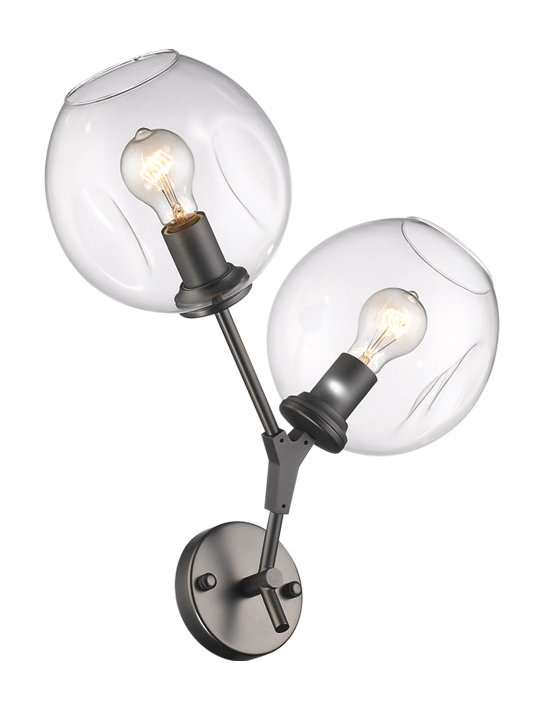 Fairfax 2 - Light Armed Sconce, Dark Bronze