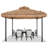 10Ft x 10Ft thatched tiki gazebo