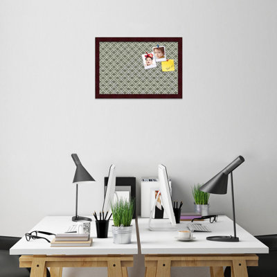 ArtToFrames No Fabric Wall Wood Bulletin Board