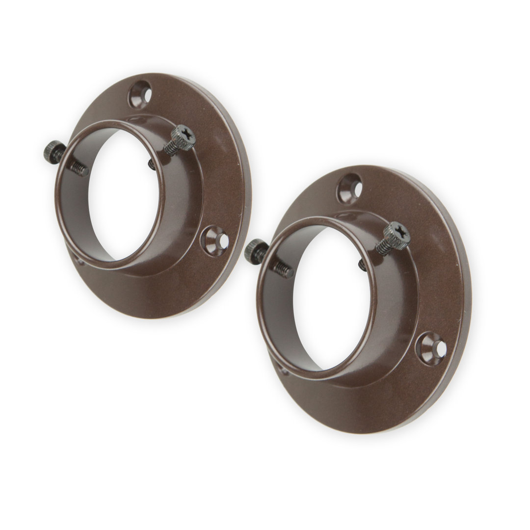 Langford Rod Socket (Close Ends) Curtain Rod Socket Orren Ellis 