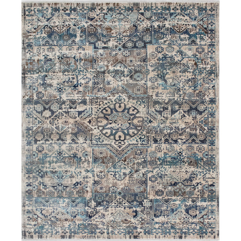 Lucha Oriental Indoor Rug, Rectangle 7'10" x 10'