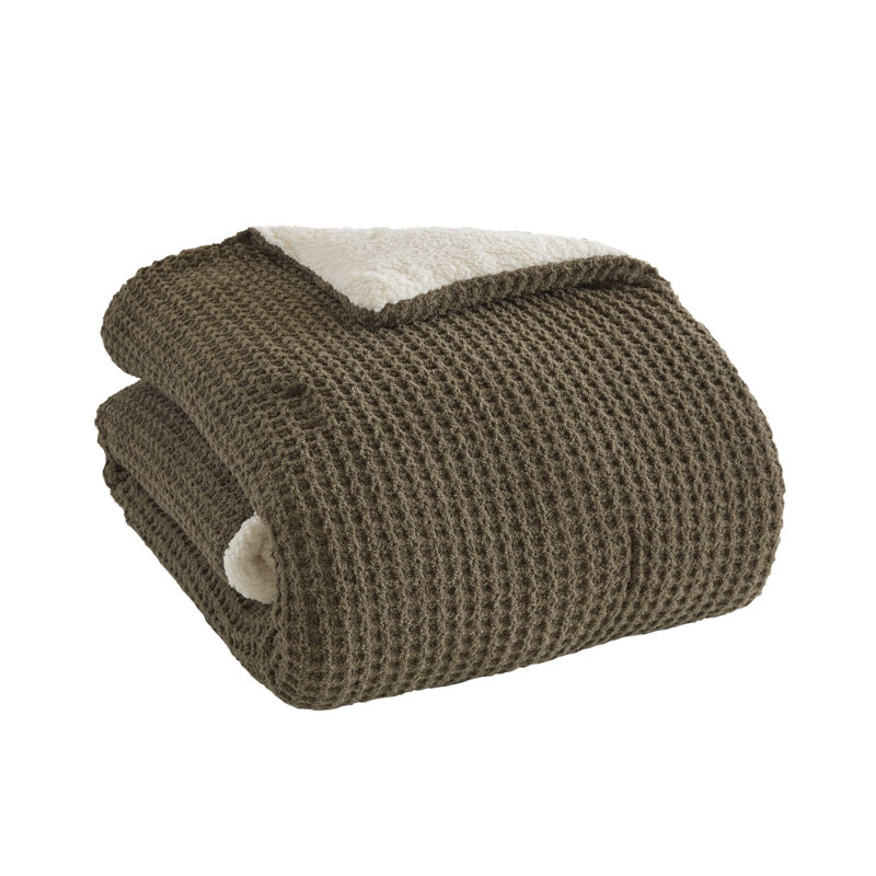 Waffle KnitComforter Set