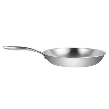 Ozeri Professional Series Stainless Steel Frying Pan by , 100% PTFE-Free  Restaurant Edition, Made in Portugal