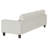 Evoke Greige Upholstered Tufted Sofa