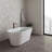 54" Streamline Soaking Freestanding Tub With Internal Drain-108964845