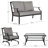 Edinson 4 - Person Patio Conversation Set