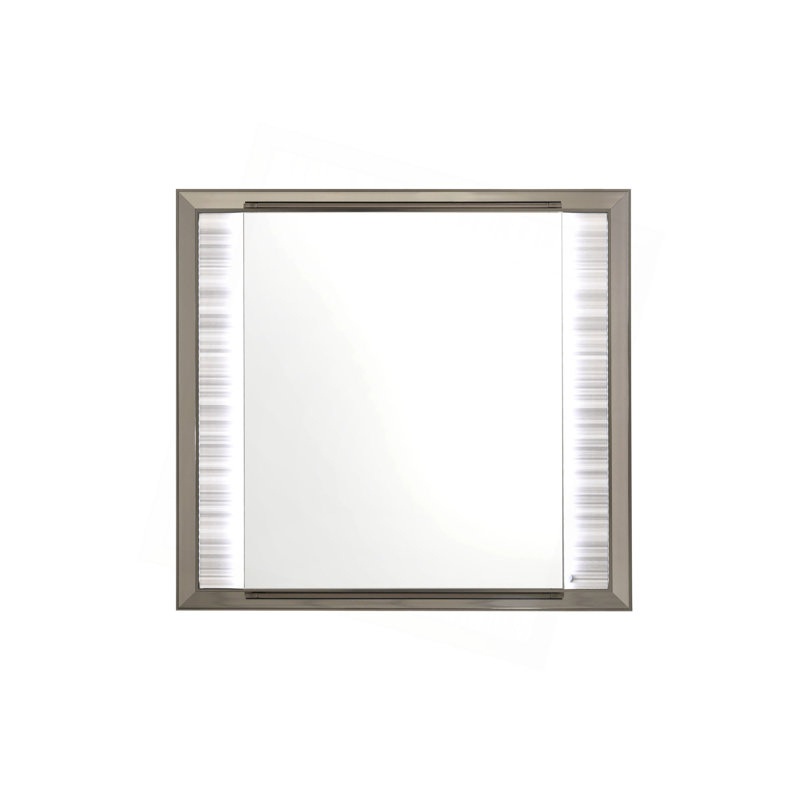 STAR WHITE MIRROR WITH LED