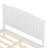 Full Size Platform Bed, Solid Wood Platform Bed With Support Slats And Strong Structure, No Box Spring Needed, White-298594521-298594526
