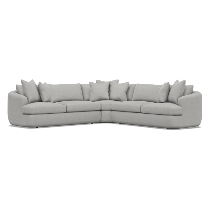 Jules Fabric 3 Pc Sectional, 1583-010