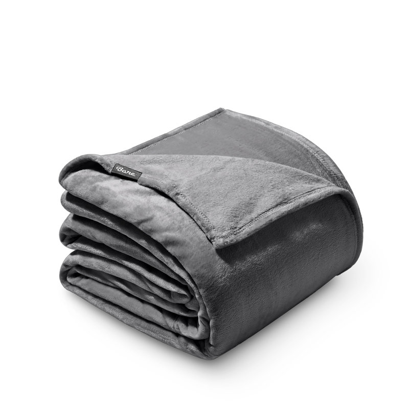 Couverture géante Microplush, Gris