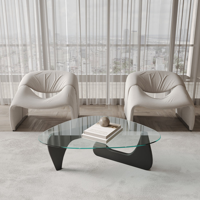 Harlingen Solid Coffee Table, Black