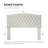 Queen Upholstered Headboard Only, Button Tufted Linen Headboard, Wall Mountable, Easy Assembly- Ivory-1882684304
