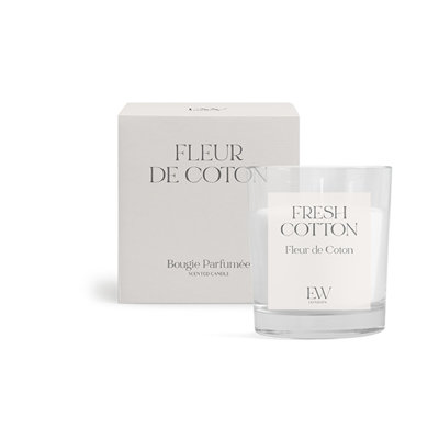 Tracey Fresh Cotton Scented Jar Candle