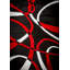 Tapis rouge / noir Fordbridge-92598357