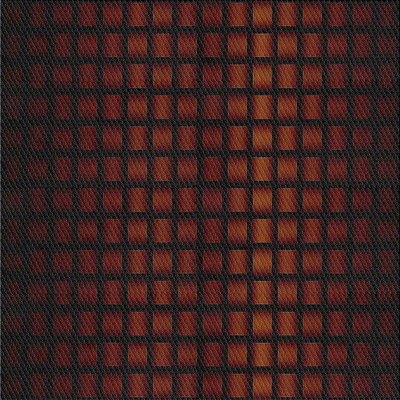 Tapis de zone rouge/noir à motifs