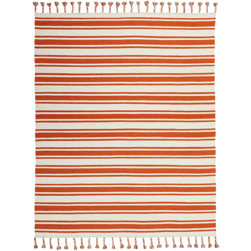 Mondel Striped Indoor Rug, Rectangle 8' x 10'6"