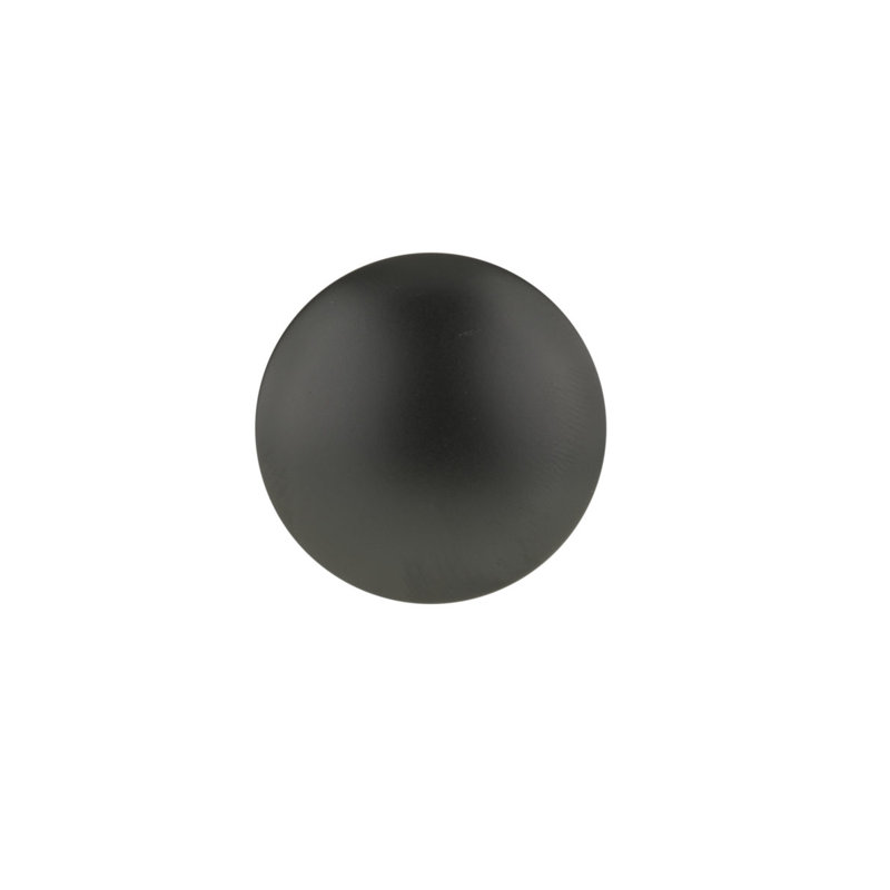 Poignée champignon 1 3/16 po de diamètre, Noir mat