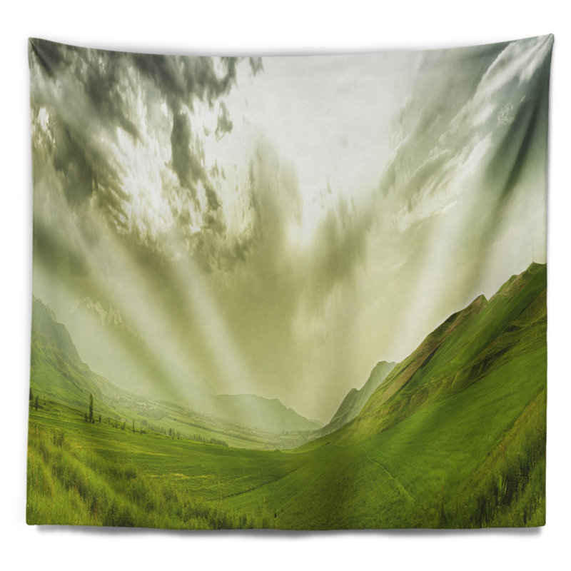 Polyester Tapestry, 50" H x 60" W