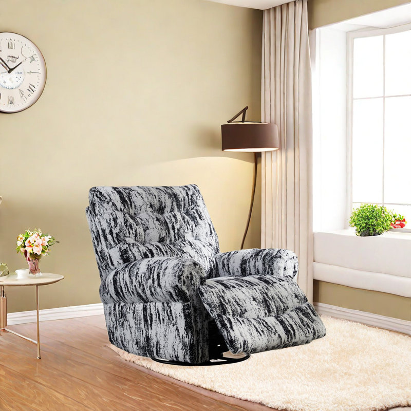 Fauteuil inclinable pivotant Artana, Gris
