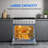 AOBOSI 36" Natural Gas Slide-In Range