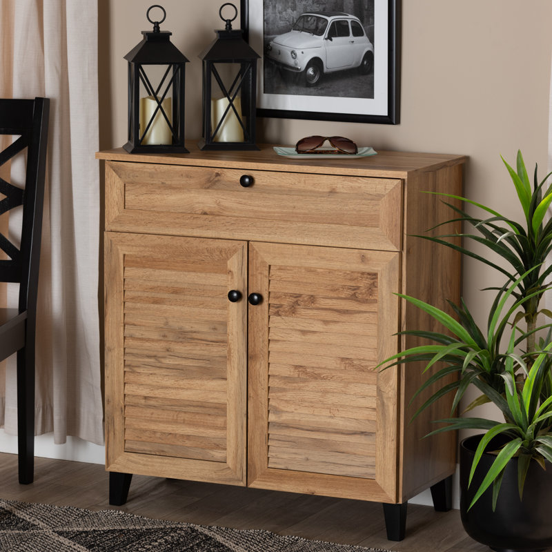 12 Pair Shoe Storage Cabinet