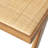 7  Piece Condit Live Edge Solid Wood and Rattan Dining Set