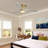 52'' Modern Ceiling Fan with LED Light and Remote Control