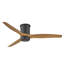 Ventilateur de plafond à DEL à 3 pales de 52 po avec commande murale et ensemble d'éclairage inclus Montego-717928716