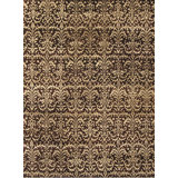 Metro Wool Damask Area Rug