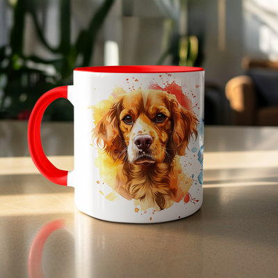 Pomeranian Dog Art Design 11oz Coffee Mug