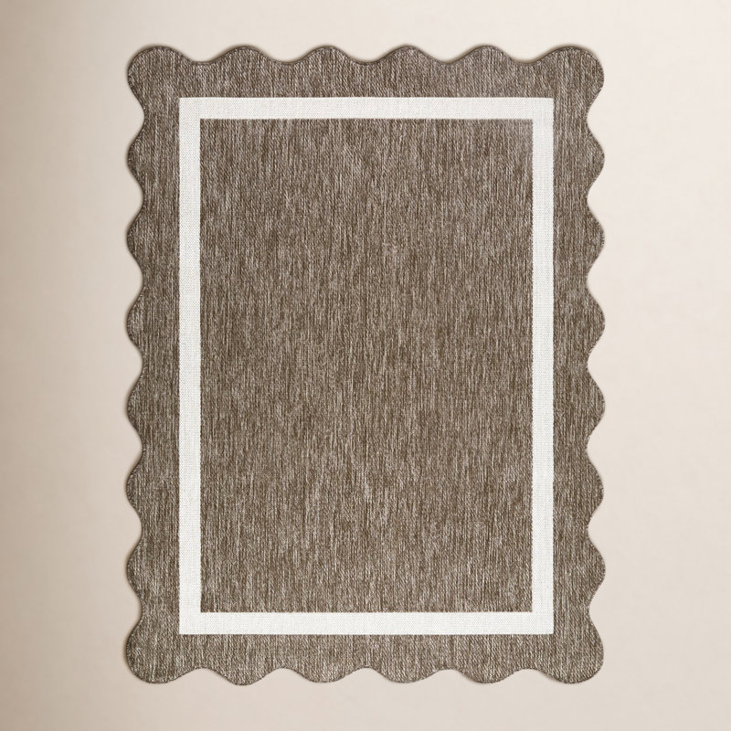 Skiles Machine Woven Rug, Rectangle 5'3" x 6'11.9"