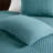 2 Piece Quilt Set Teal Twin/Twin XL