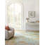 Mara Hand Knotted Wool Oriental Area Rug in Beige/Sky/Pink-1783204976