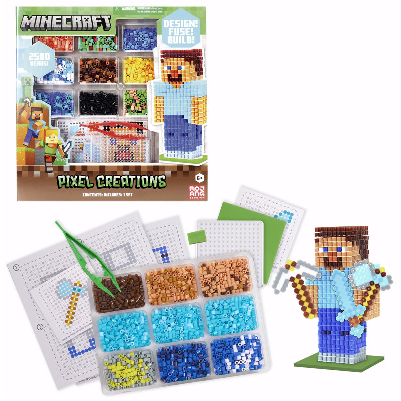 Créations 3D Pixel: Minecraft - 2500 perles